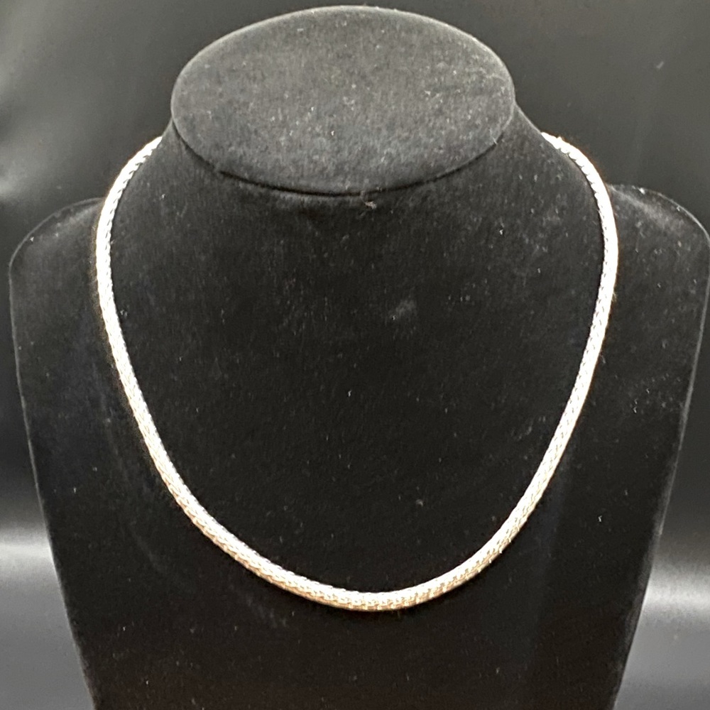 Designer John Hardy 925 Silver 16” 3.5mm Classic Chain Necklace